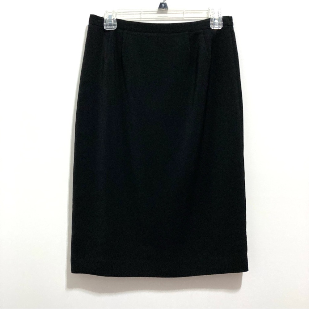 Le Suit Professional Black Business Skirt
